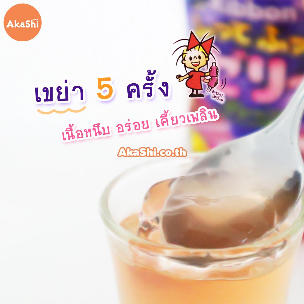 Pokka Sapporo Ribbon Jelly Drink - น้ำองุ่นผสมเยลลี่